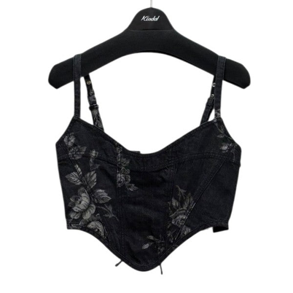 FETICO×STUDIOUS 別注ROSE DENIM BUSTIER デニムビスチェ FTC252-0120 古着・中古-1枚目のアイテム画像