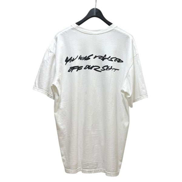 シュプリーム ×フューチュラ ボックス ロゴ Tシャツ ホワイト　mサイズ Supreme(シュプリーム) FUTURA BOX LOGO フューチュラボックス
