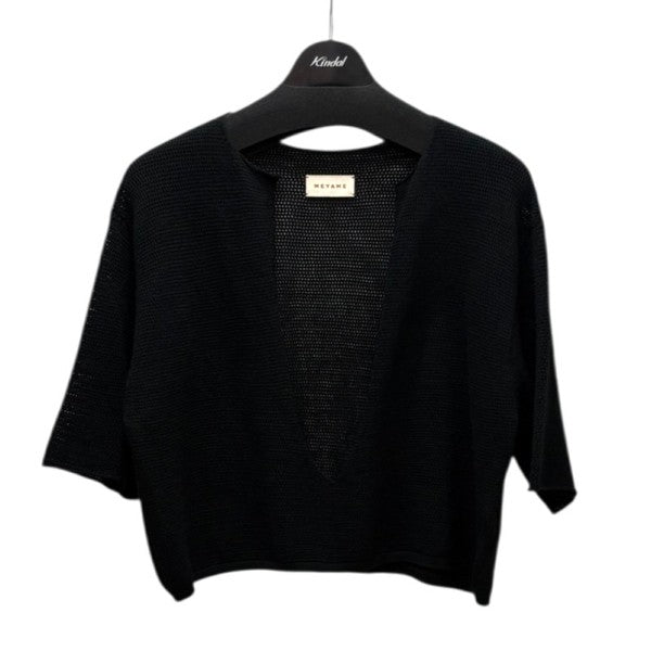 MEYAME LONG SLIT HALF KNITMEY-2103 古着・中古-1枚目のアイテム画像