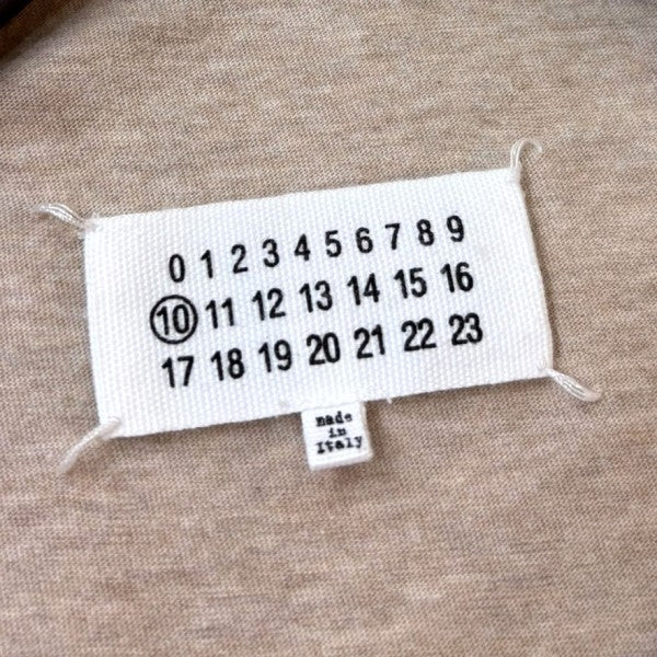 Maison Margiela 22SS スウェット ロゴ刺繍 オーバーサイズ Maison Margiela メゾンマルジェラ オーバーサイズ オーバーダイ