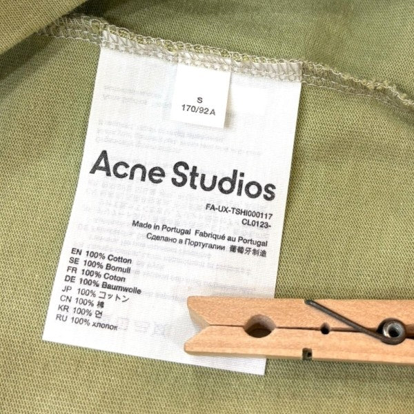 ACNE STUDIOS(アクネストゥディオズ) レントゲンT オリーブ