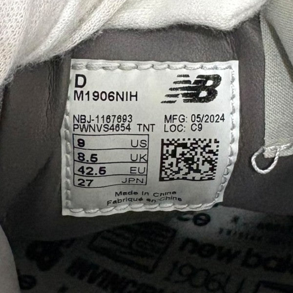NEW BALANCE×N．HOOLYWOOD×INVINCIBLE(R) M1906NIHM1906NIH 古着・中古-10枚目のアイテム画像