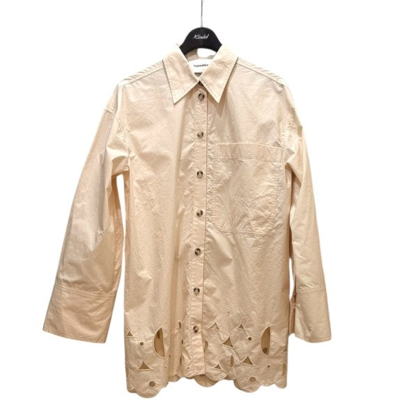 nanushka カットワークシャツジャケット 古着・中古-1枚目のアイテム画像
