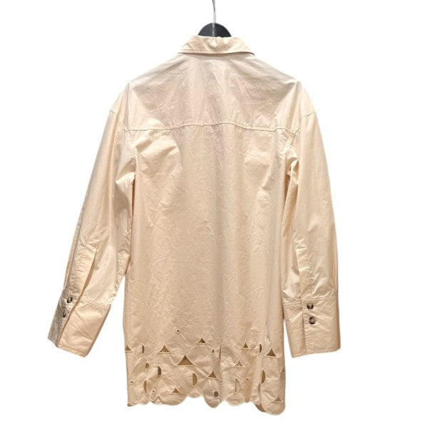 nanushka カットワークシャツジャケット 古着・中古-2枚目のアイテム画像