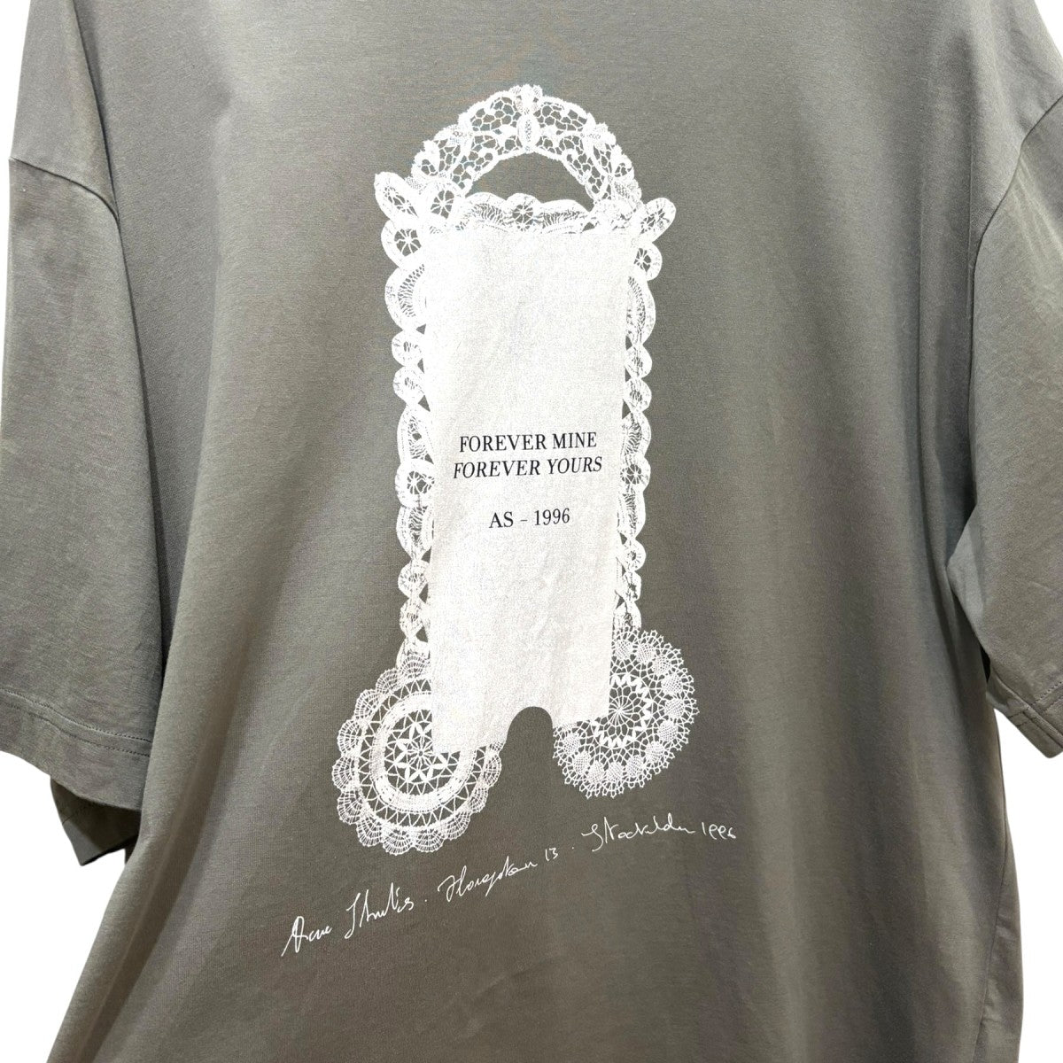 ACNE STUDIOS グラフィックT 古着・中古-3枚目のアイテム画像