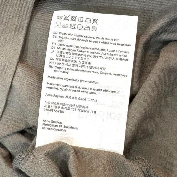 ACNE STUDIOS グラフィックT 古着・中古-6枚目のアイテム画像
