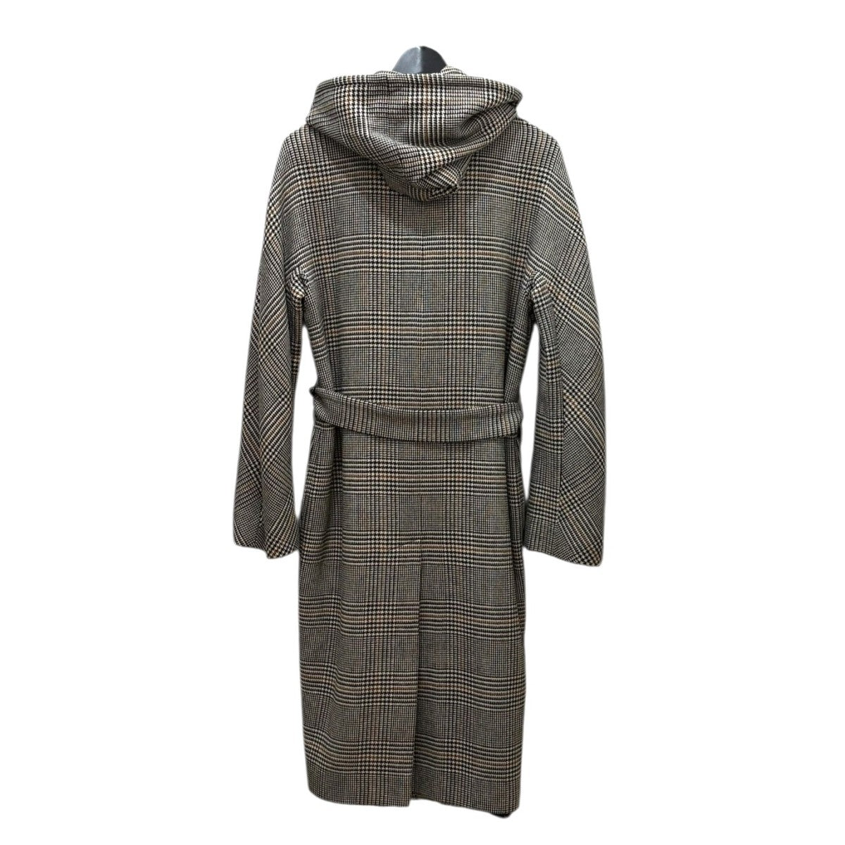 TAGLIATORE(タリアトーレ) 千鳥格子フードコート DAISY ブラックx