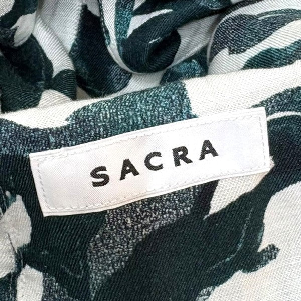 SACRA リネン ボタニカルプリントキャミソールドレス 124210041 古着・中古-5枚目のアイテム画像