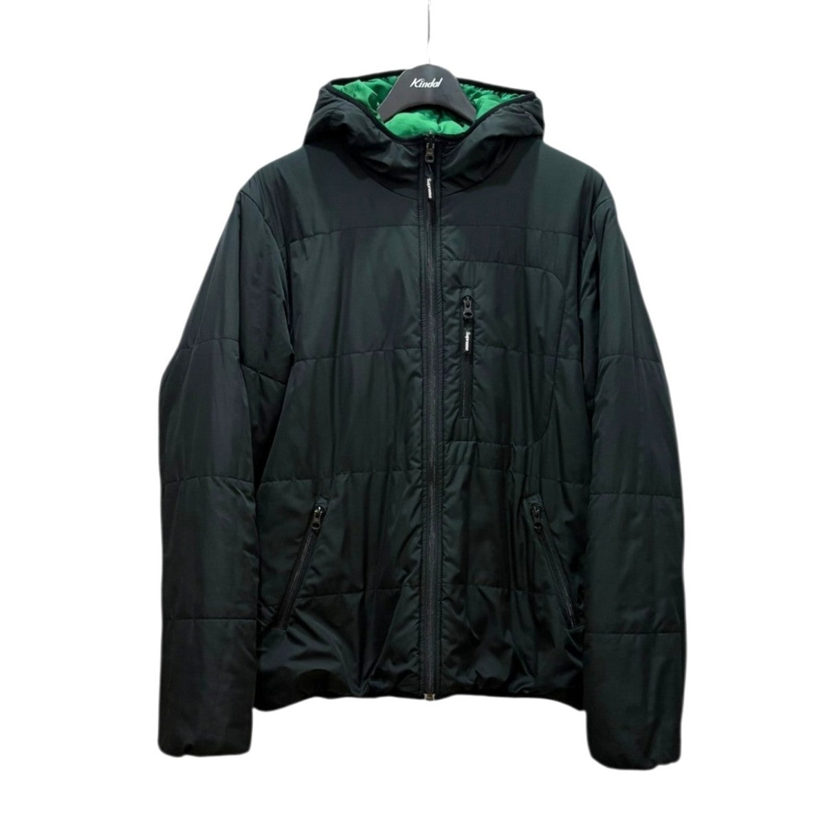 Reversible Hooded Puffy Jacket