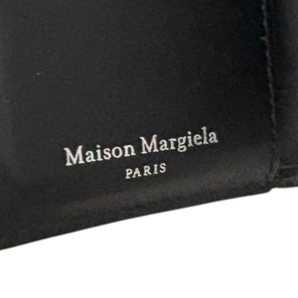 最終値下げ　美品　Margielaマルジェラ三つ折り財布　SA3UI0017 黒 Maison Margiela(メゾンマルジェラ) 3つ折り財布SA3UI0017 SA3UI0017