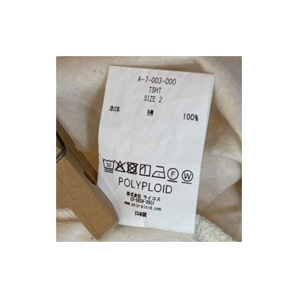 POLYPLOID シーチングＴ T SHIRT AA-7-003-000 古着・中古-6枚目のアイテム画像