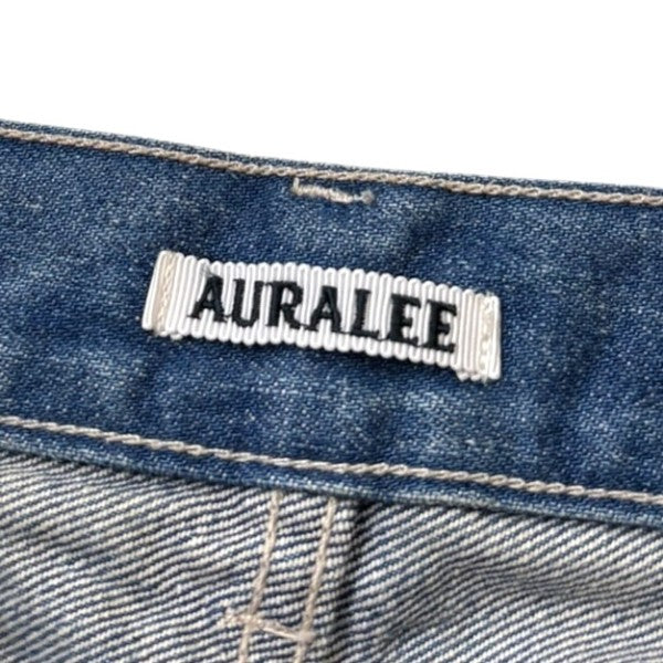 AURALEE(オーラリー) SELVEDGE FADED HEAVY DENIM WIDE PANTS