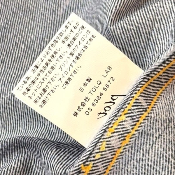 TOLQ×Yutaka．F 2ndタイプ 転写デニムジャケット TA-2004 TA-2004