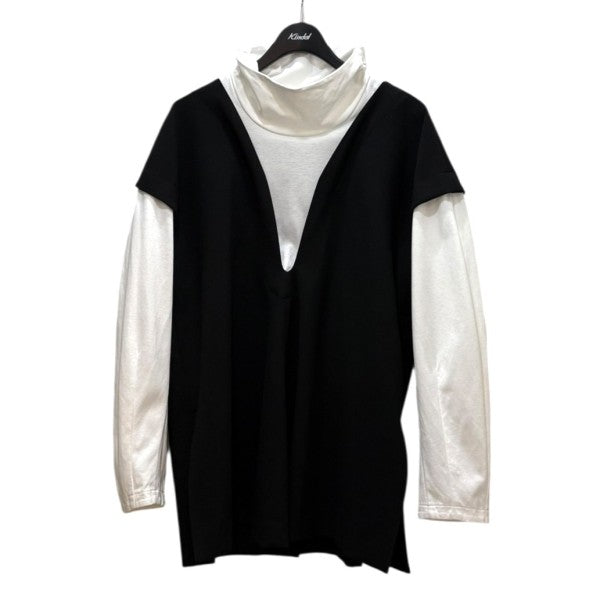 ENFOLD CUT-LAYERED PULLOVER300FA230-2020 古着・中古-1枚目のアイテム画像