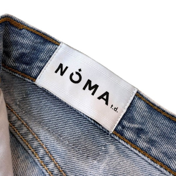 Bandana Embroidery Denim PantsデニムパンツN35-RE01