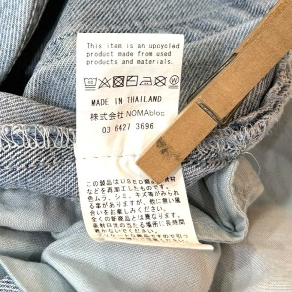 Bandana Embroidery Denim PantsデニムパンツN35-RE01