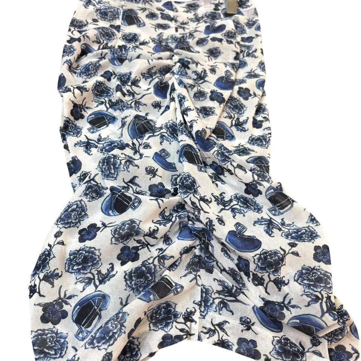 プリントシアースカート　PRINTED MESH SKIRT 2016-0524