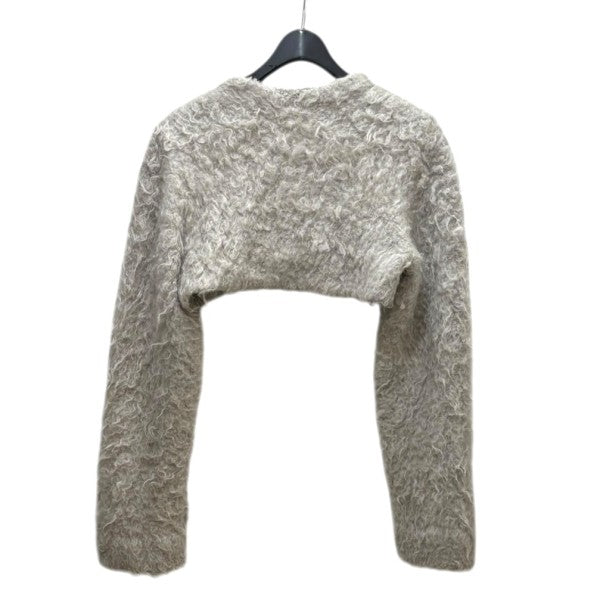 FETICO モヘアクロップドカーデ MOHAIR KNIT CROPPED CARDIGAN FTC234-0705 古着・中古-2枚目のアイテム画像