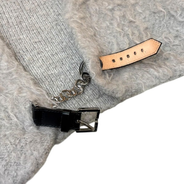 FETICO モヘアクロップドカーデ MOHAIR KNIT CROPPED CARDIGAN FTC234-0705 古着・中古-3枚目のアイテム画像