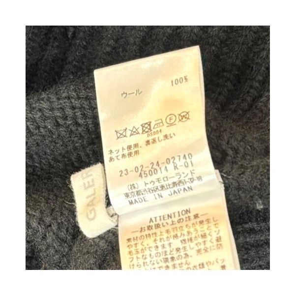 ファインウール タートルネックプルオーバー23022402740