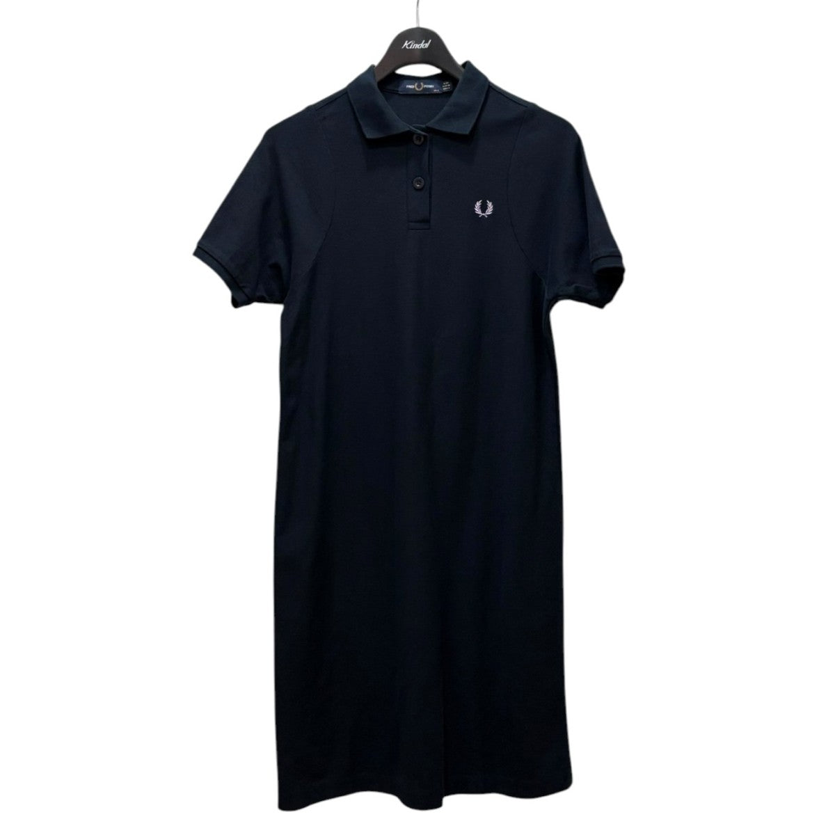 FRED PERRY ポロワンピ CREPE DRESS 古着・中古-1枚目のアイテム画像