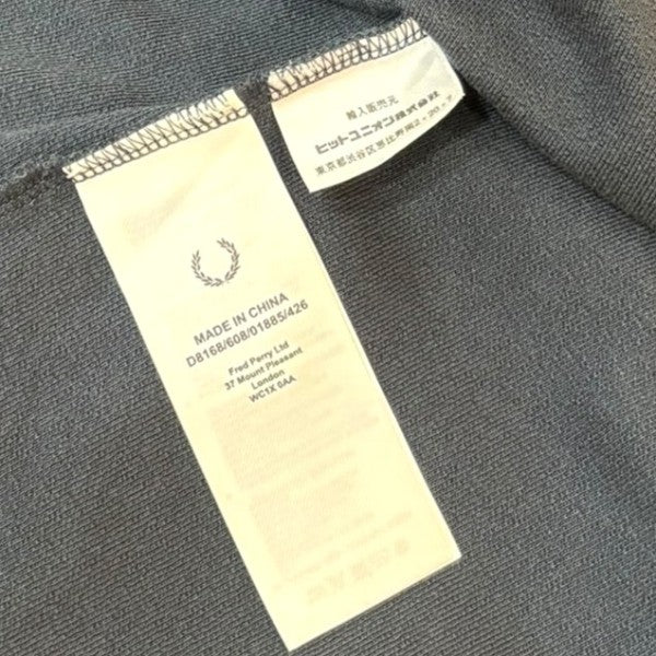 FRED PERRY ポロワンピ CREPE DRESS 古着・中古-5枚目のアイテム画像