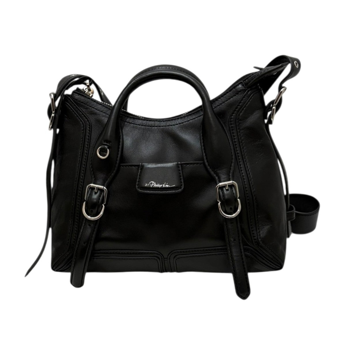 3．1 phillip lim Pashli Moto サッチェルバッグ 古着・中古-1枚目のアイテム画像