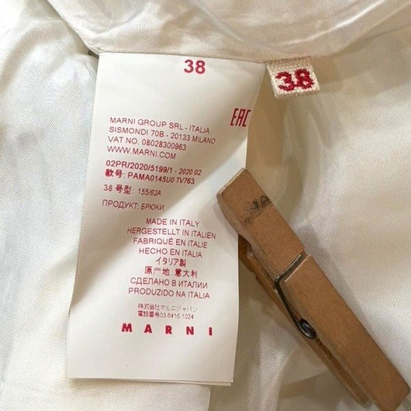 MARNI 総柄スラックスPAMA0145U0 古着・中古-5枚目のアイテム画像