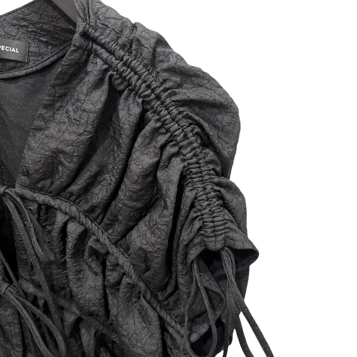 MAISON SPECIAL Shirring Ribbon Blouse シャーリングリボンブラウス21241315105 古着・中古-4枚目のアイテム画像