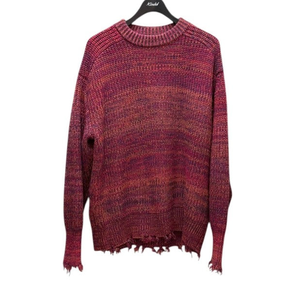 ブライトメランジオーバーニット162530004