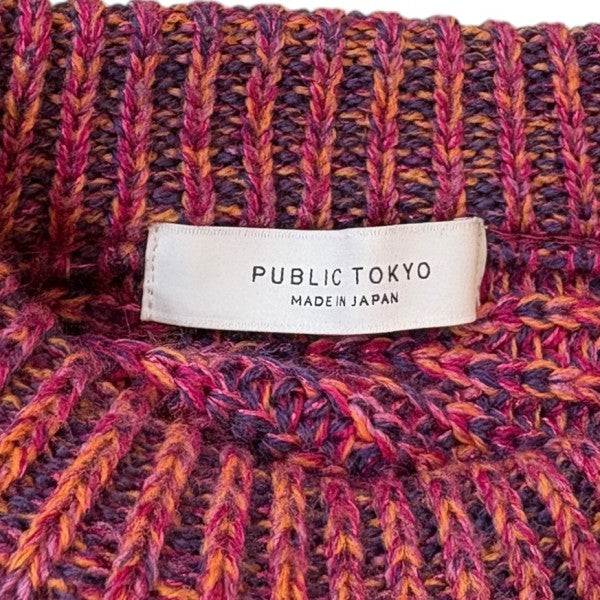 ブライトメランジオーバーニット162530004