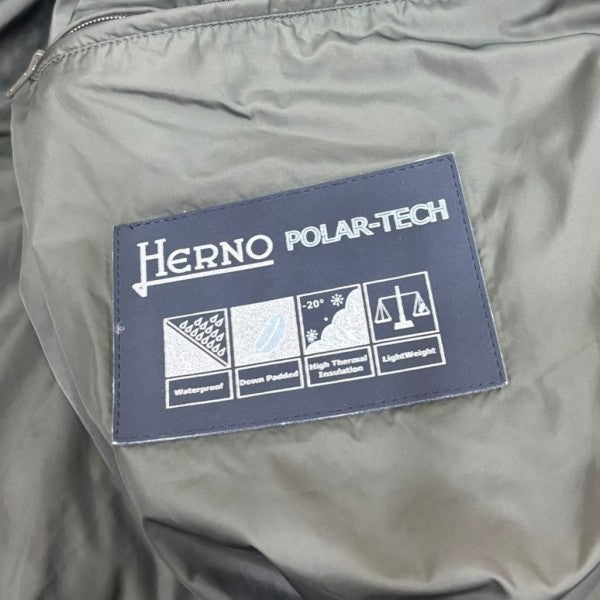 HERNO N3Bタイプダウン POLAR-TECHダウンジャケットPI0241U-12004-7800 古着・中古-7枚目のアイテム画像
