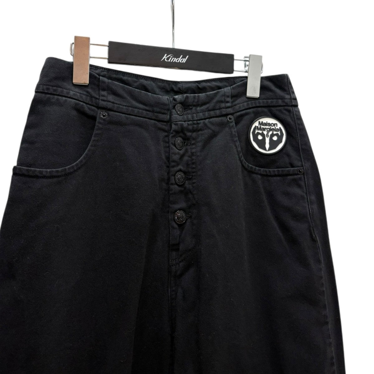MM6 Maison Margiela(マルタンマルジェラ) ワイドデニムデニムパンツ