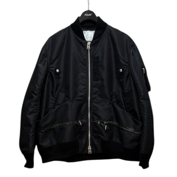 sacai 2025 Nylon Twill Blouson ナイロンツイルブルゾン 25-03785M 古着・中古-1枚目のアイテム画像
