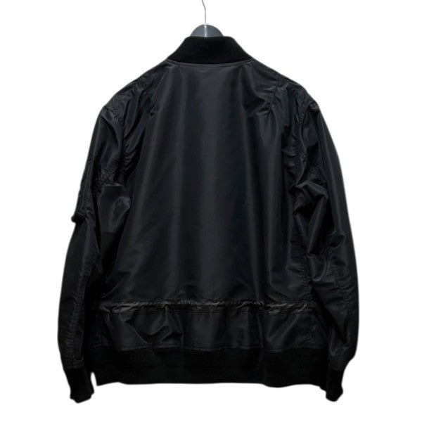 sacai 2025 Nylon Twill Blouson ナイロンツイルブルゾン 25-03785M 古着・中古-2枚目のアイテム画像