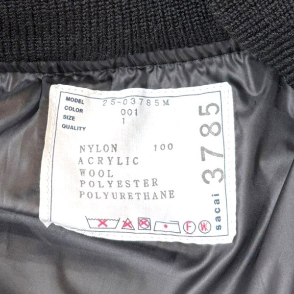 sacai(サカイ) 2025 Nylon Twill Blouson ナイロンツイルブルゾン 25