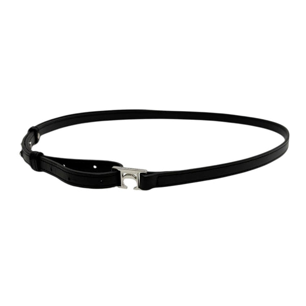 B-LOW THE BELT ビーロウザベルト ベルト  黒 【古着】【中古】【送料無料】 ダブル バックル ベルト 使いやすい細タイプ ビーローザベルト B-Low