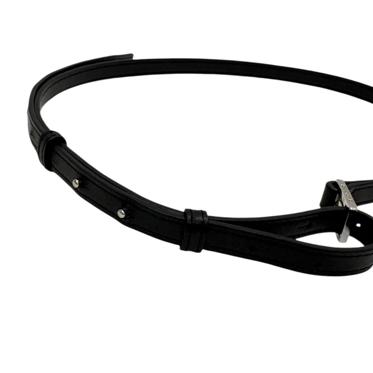B-LOW THE BELT ビーロウザベルト ベルト  黒 【古着】【中古】【送料無料】 ダブル バックル ベルト 使いやすい細タイプ ビーローザベルト B-Low
