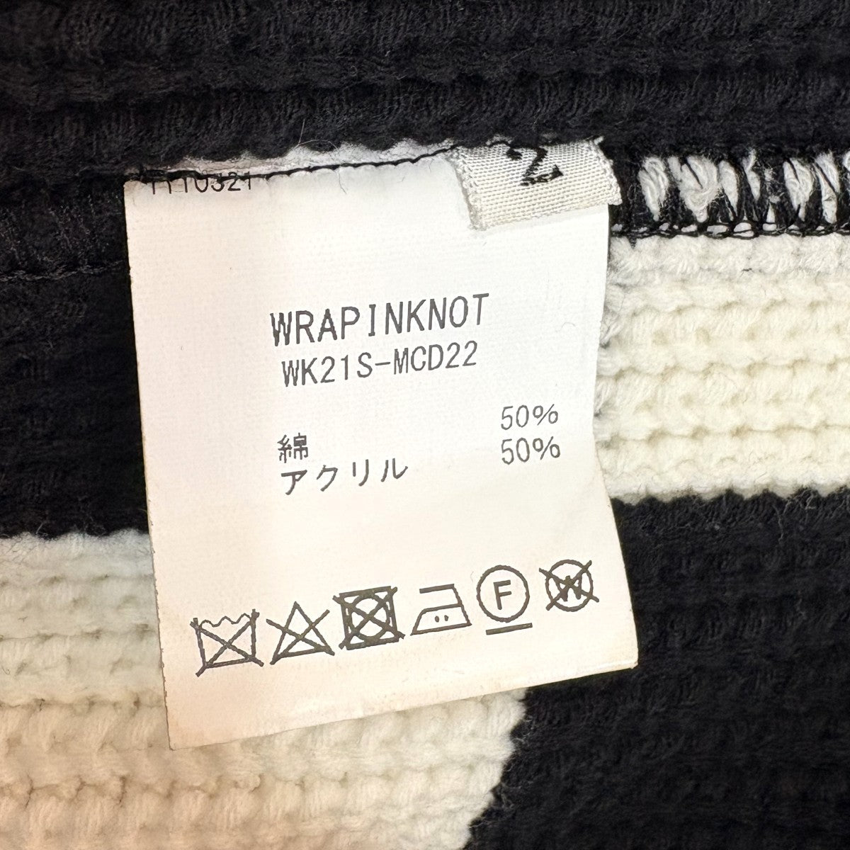 EX．FLAGCHECK CARDIGANWK21S-MCD22