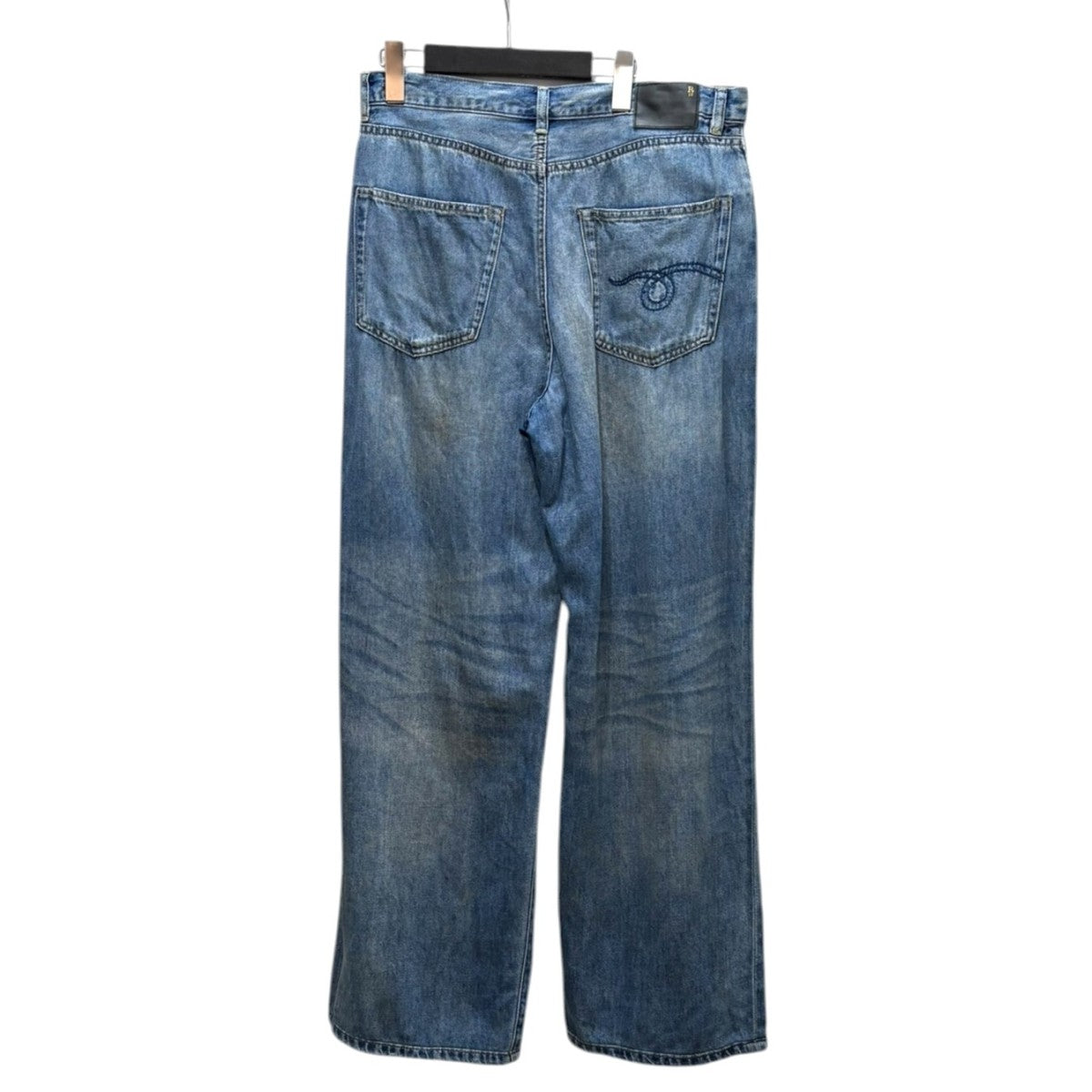 Damon Pleated Wide Leg リメイク風デニムパンツ R13W3147-D204A