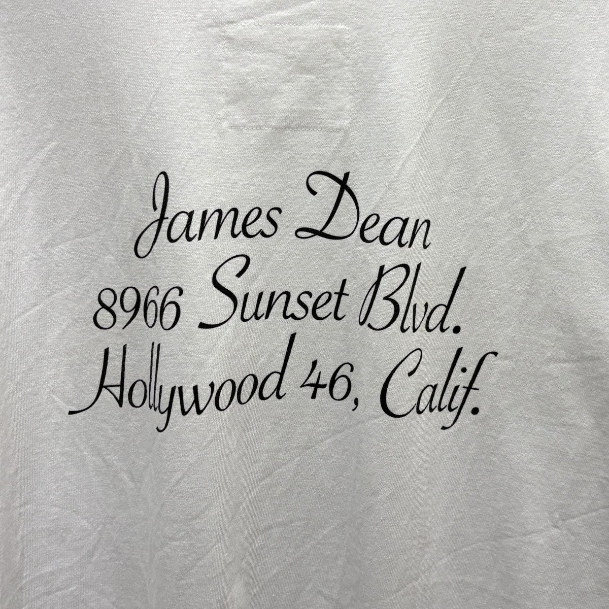 sacai(サカイ) James Dean Photo T-Shirt25-0919S 25-0919S ホワイト