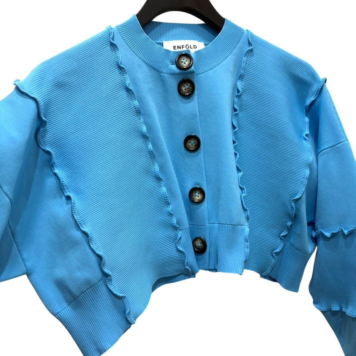 ENFOLD(エンフォルド) WAVE CARDIGAN300HS270-2160 300HS270-2160