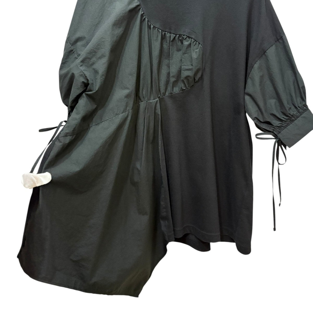 ENFOLD DRAPE FLARE BLOUSE 300GS280-2410 古着・中古-3枚目のアイテム画像