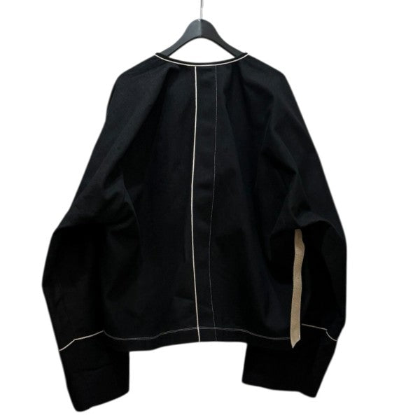 SUNSEA(サンシー) 第七のブルゾン (DENIM) 21S31 ノーカラーデニム