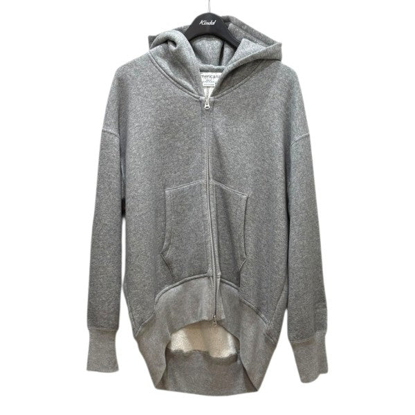 Americana×L'Appartement WIDE FULLZIP HOODIE 杢グレー｜【公式