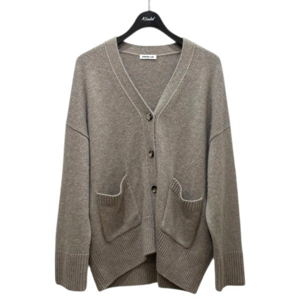 カシミヤカーデ　Cashmere Chunky カーディガン 21-080-500-8120-3-0