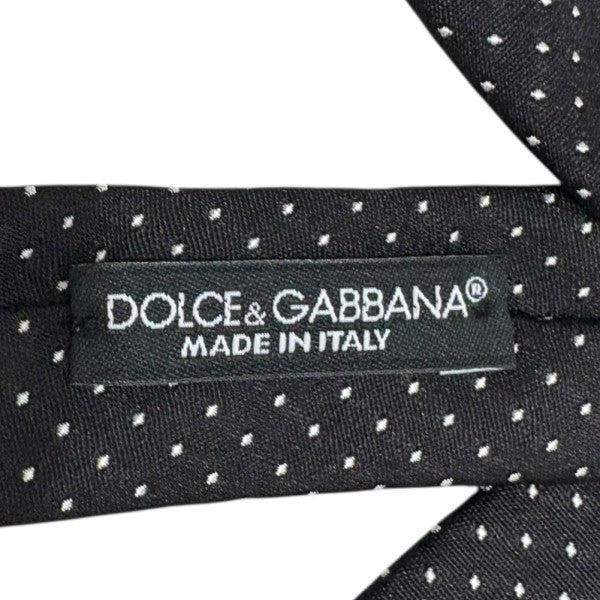 DOLCE ＆ GABBANA(ドルチェアンドガッバーナ) ドット柄ナロータイ