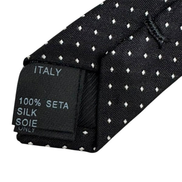 DOLCE ＆ GABBANA(ドルチェアンドガッバーナ) ドット柄ナロータイ
