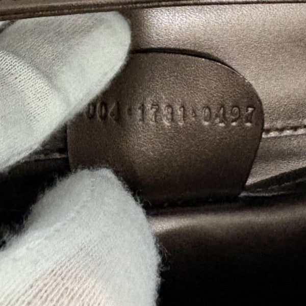 GUCCI レザーｘメタルミニクラッチケース 古着・中古-7枚目のアイテム画像