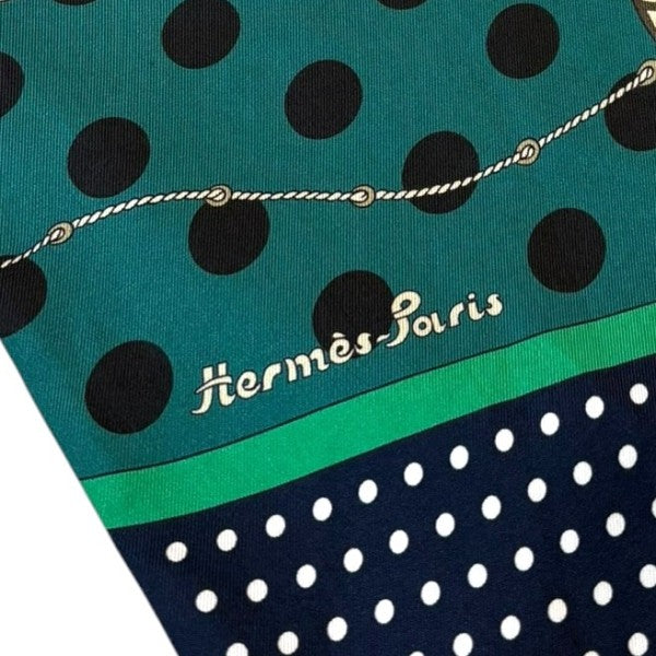 HERMES Clic Clac a Pois マキシツイリー 古着・中古-4枚目のアイテム画像
